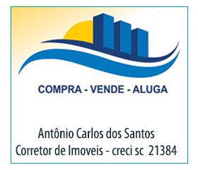 Antônio Carlos dos Santos – Corretor de Imóveis – CRECI SC 21384